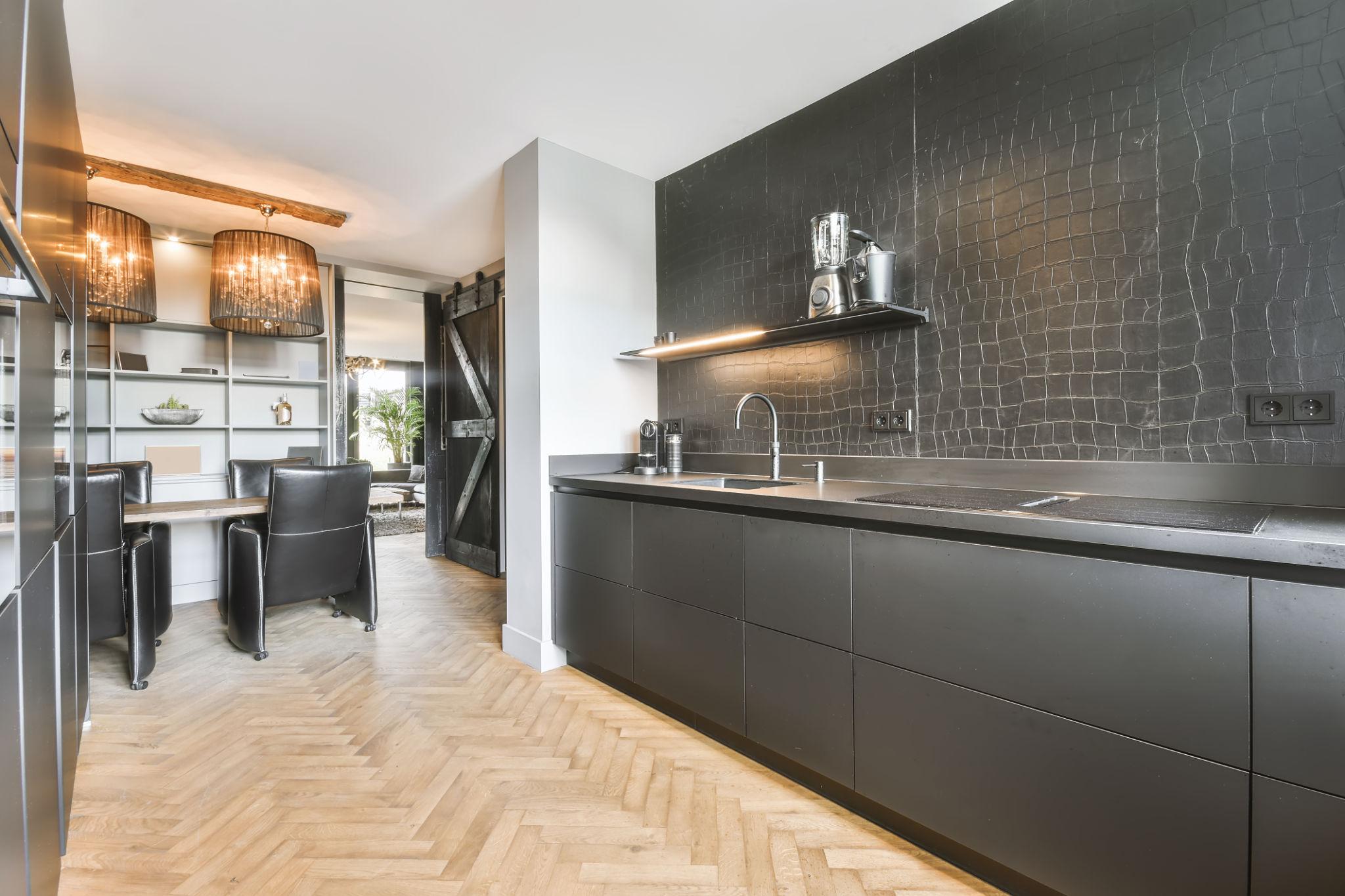 Nordic Oak Kitchen Tile