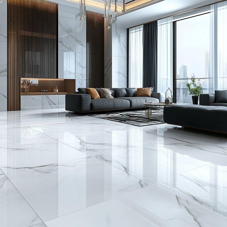 Crystal Horizon Living Room Tile